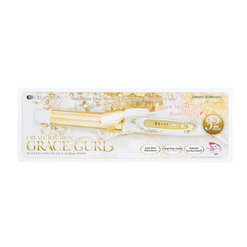 CREATE ION Iron Grace Curl Iron - 32mm | TokTok Beauty