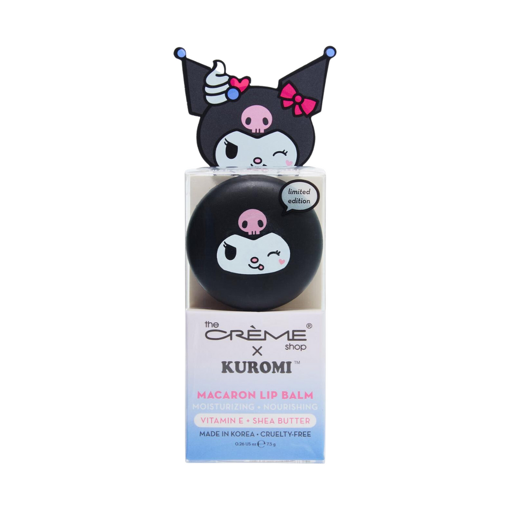 The Creme Shop SANRIO Kuromi Macaron Lip Balm (Blueberry Smoothie) - TokTok Beauty