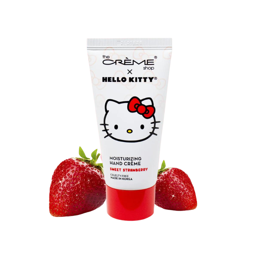 The Creme Shop Hello Kitty Moisturizing Hand Cream - Sweet Strawberry - TokTok Beauty