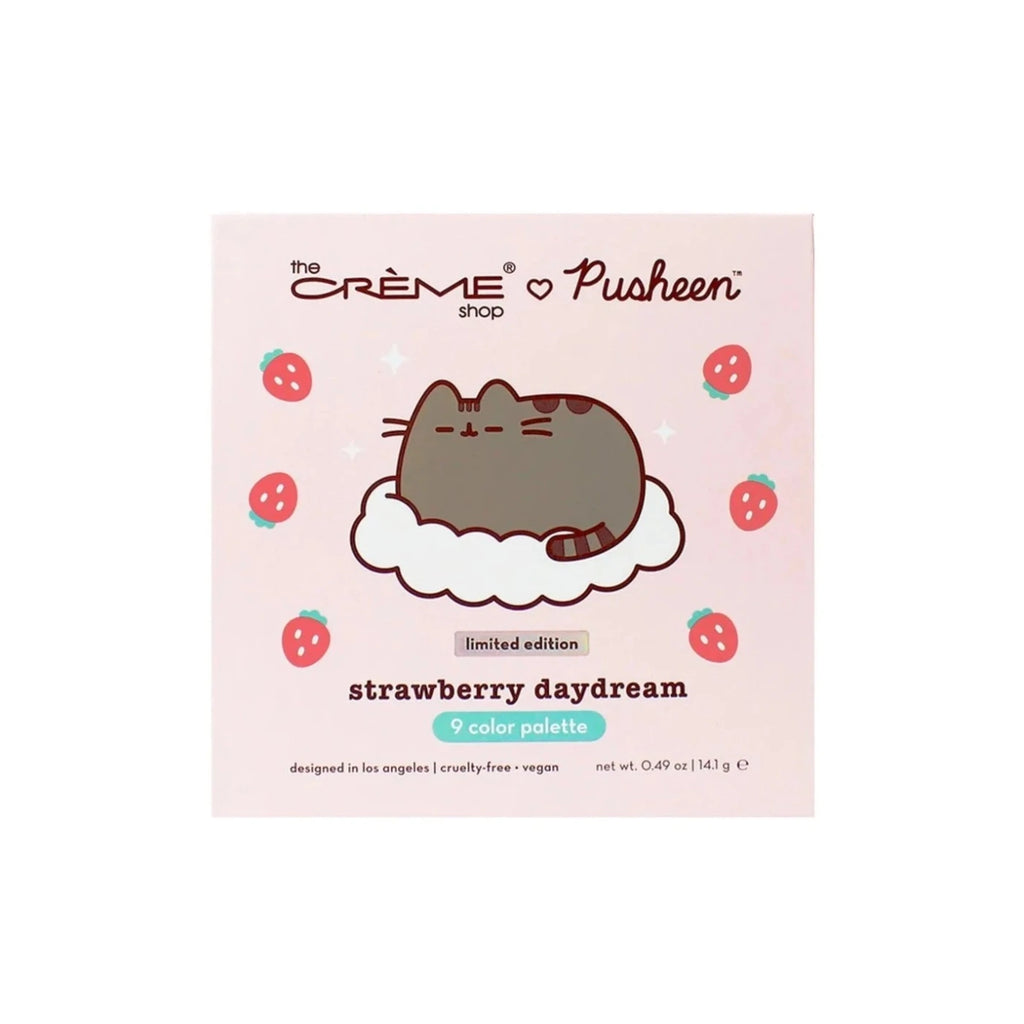 The Crème Shop PUSHEEN Strawberry Creme 9 Color Eyeshadow Palette - TokTok Beauty