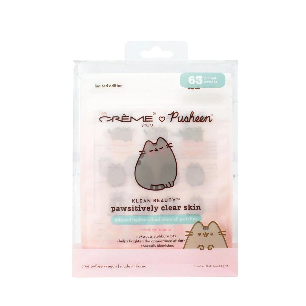 The Crème Shop PUSHEEN Strawberry Hydrocolloid Blemish Patches - TokTok Beauty