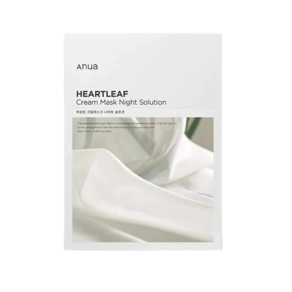 Anua Heartleaf Cream Mask Night Solution - TokTok Beauty