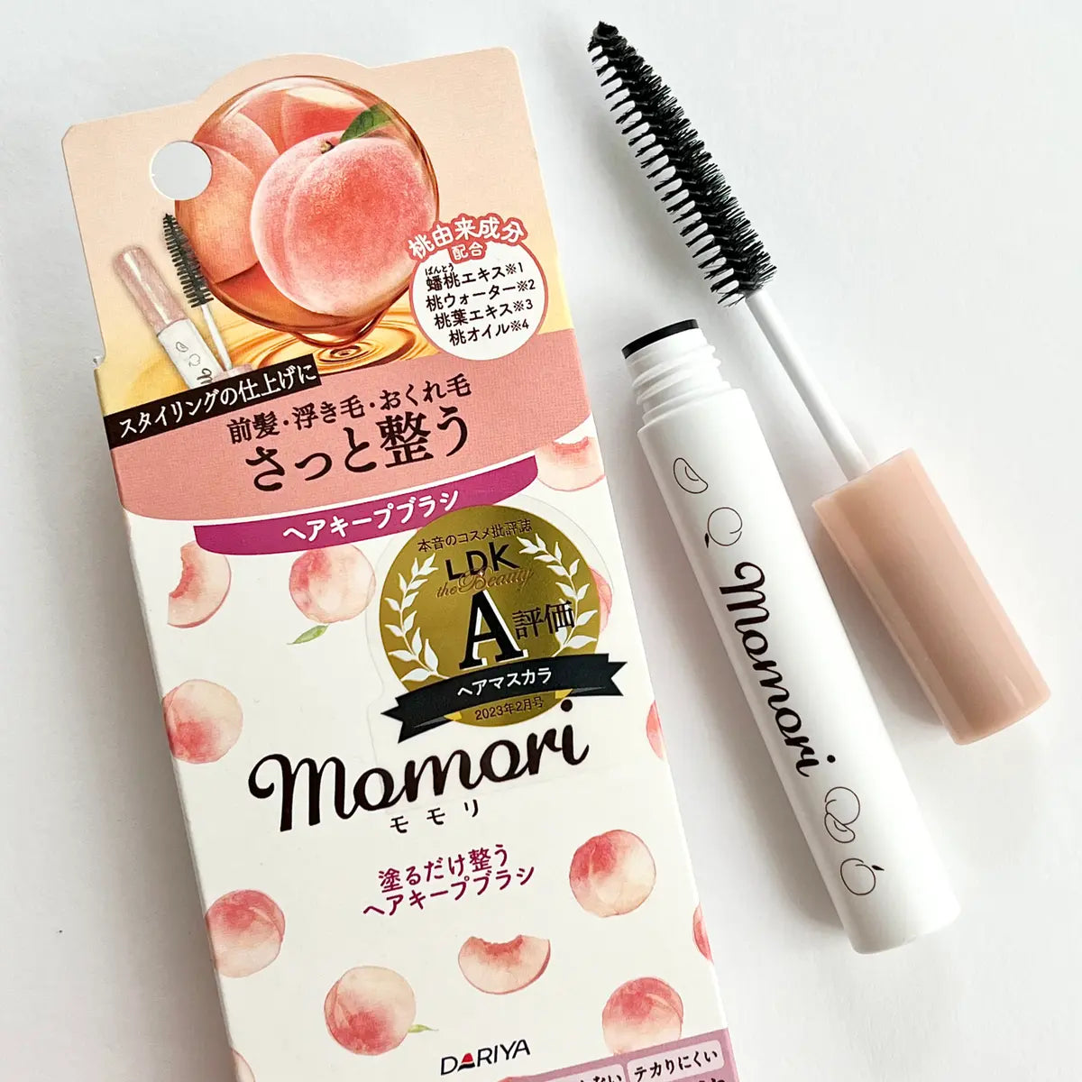 DARIYA Momori Peach Hair Keep Brush - TokTok Beauty