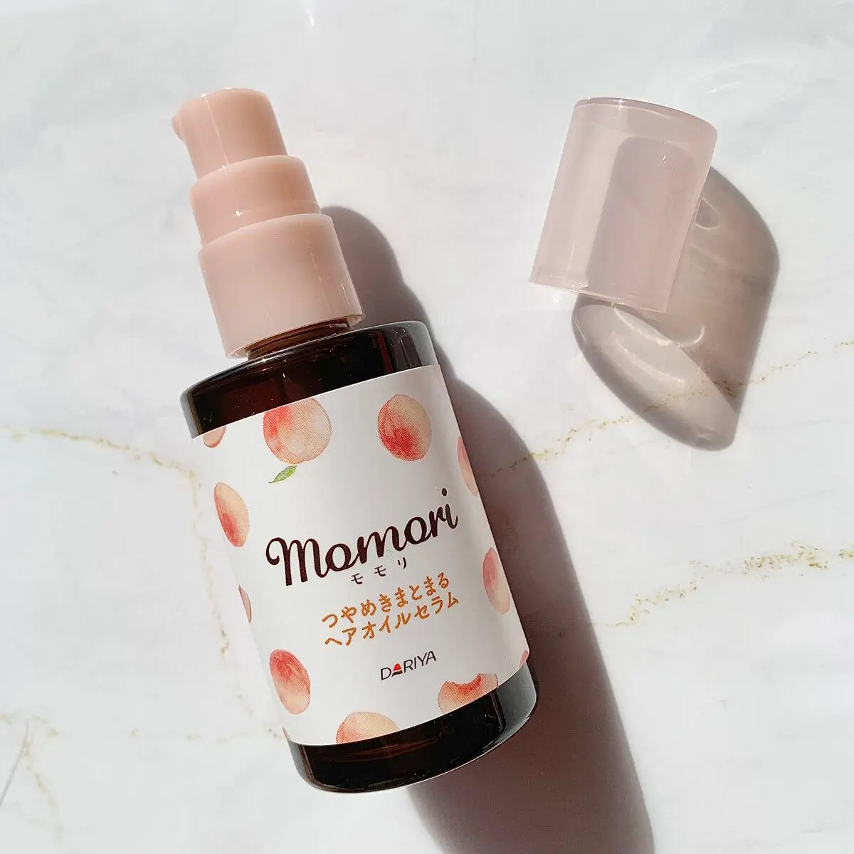 DARIYA Momori Peach Glossy Hair Oil Serum - TokTok Beauty