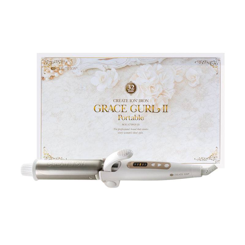 CREATE ION Iron Grace Curl Iron - Portable - TokTok Beauty