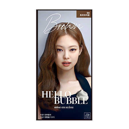 Mise En Scene Hello Bubble Hair Color - 6N Choco Brown - TokTok Beauty