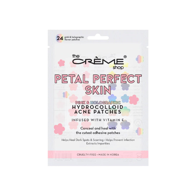 The Creme Shop Petal Perfect Skin Hydrocolloid Acne Patches - TokTok Beauty