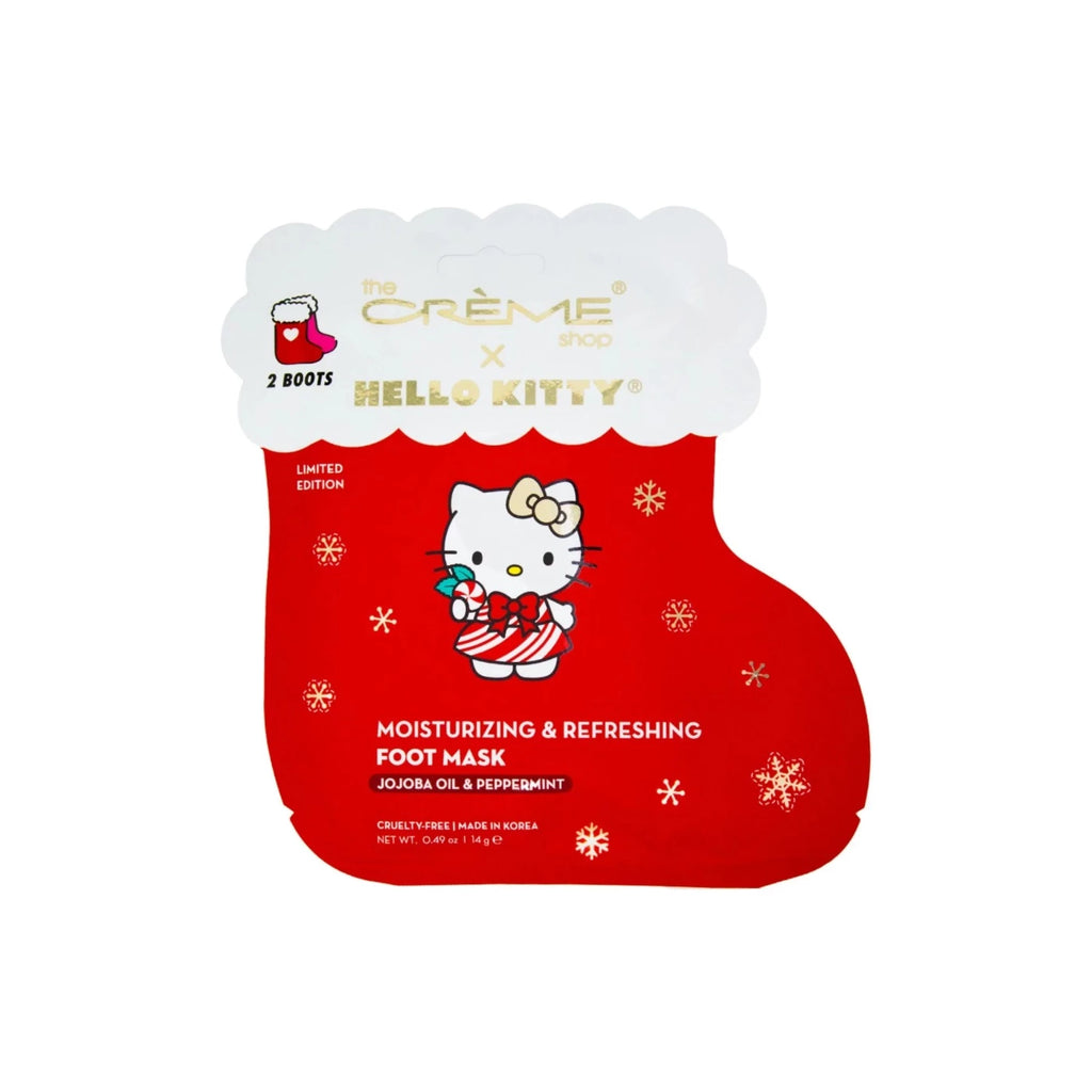 The Crème Shop Hello Kitty Minty Fresh Soles Foot Mask (Set of 3) - TokTok Beauty