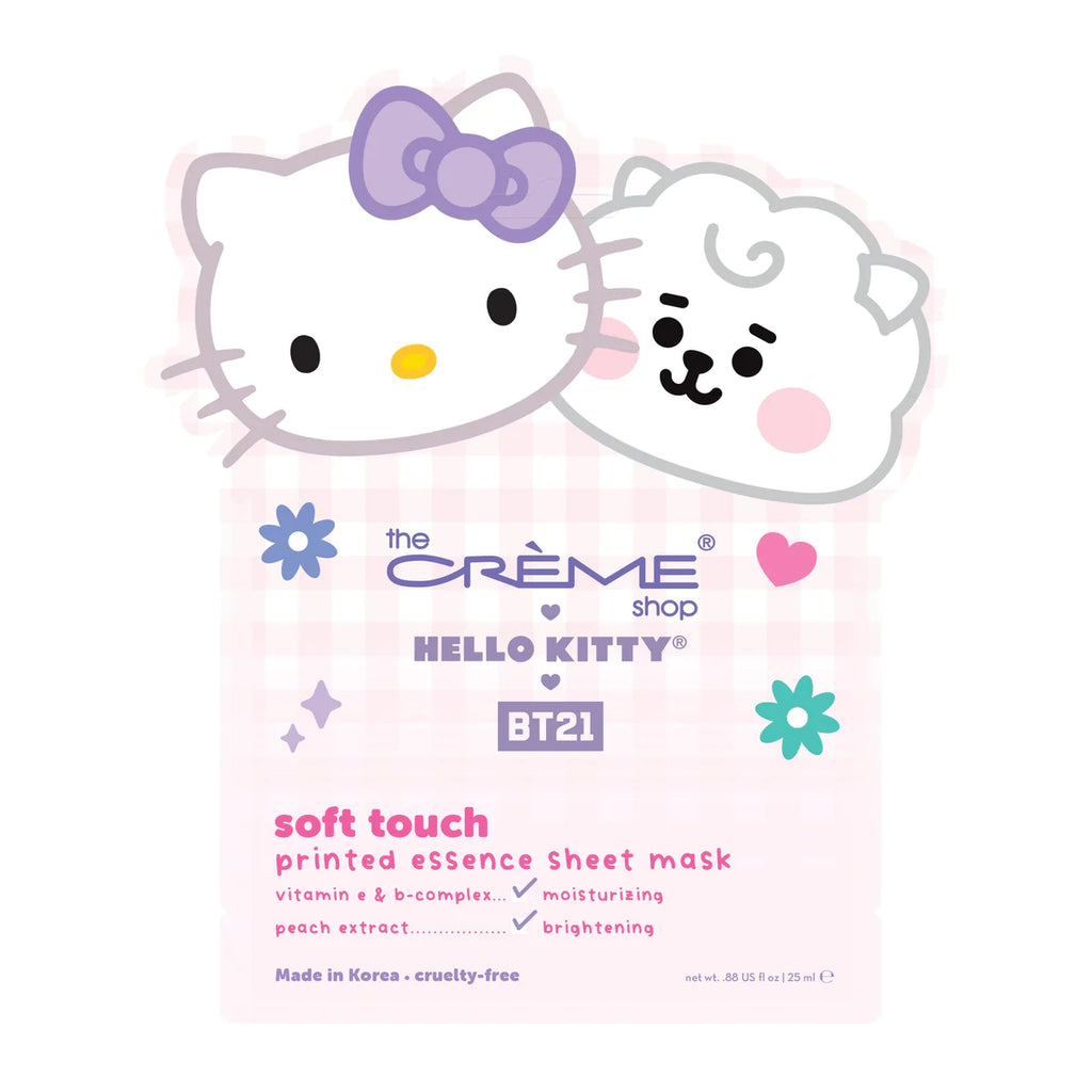 The Crème Shop Hello Kitty X BT21 Dream Team Printed Essence Sheet - TokTok Beauty