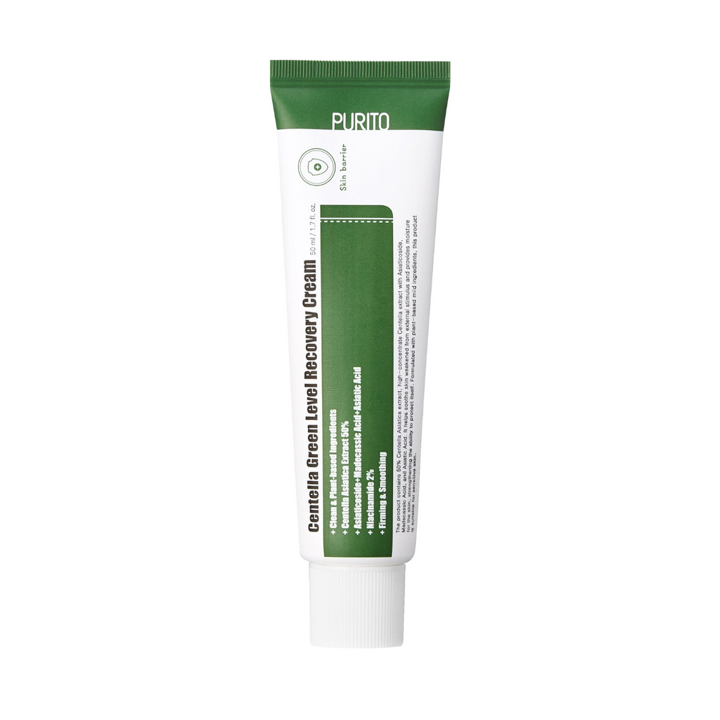 PURITO Centella Green Level Recovery Cream - TokTok Beauty