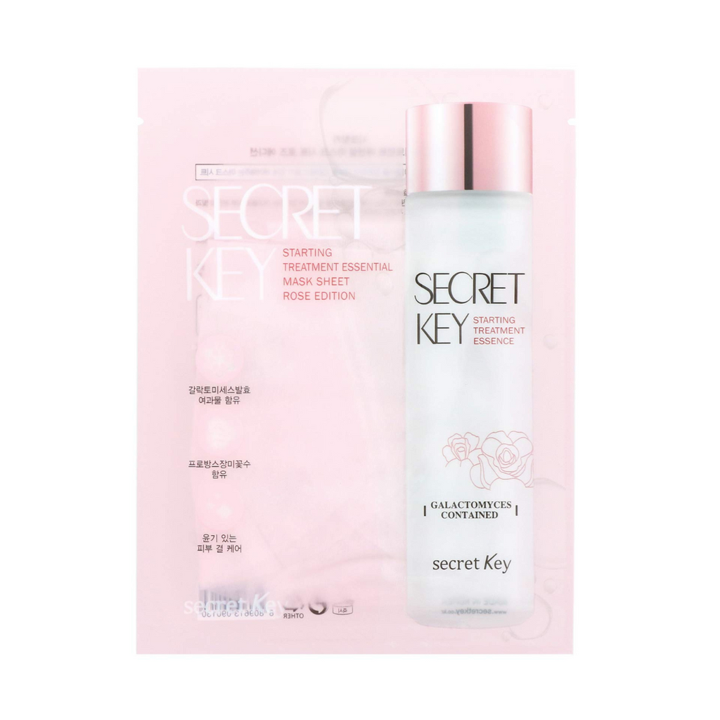 Secret Key Starting Treatment Essential Mask Sheet Rose Edition - TokTok Beauty