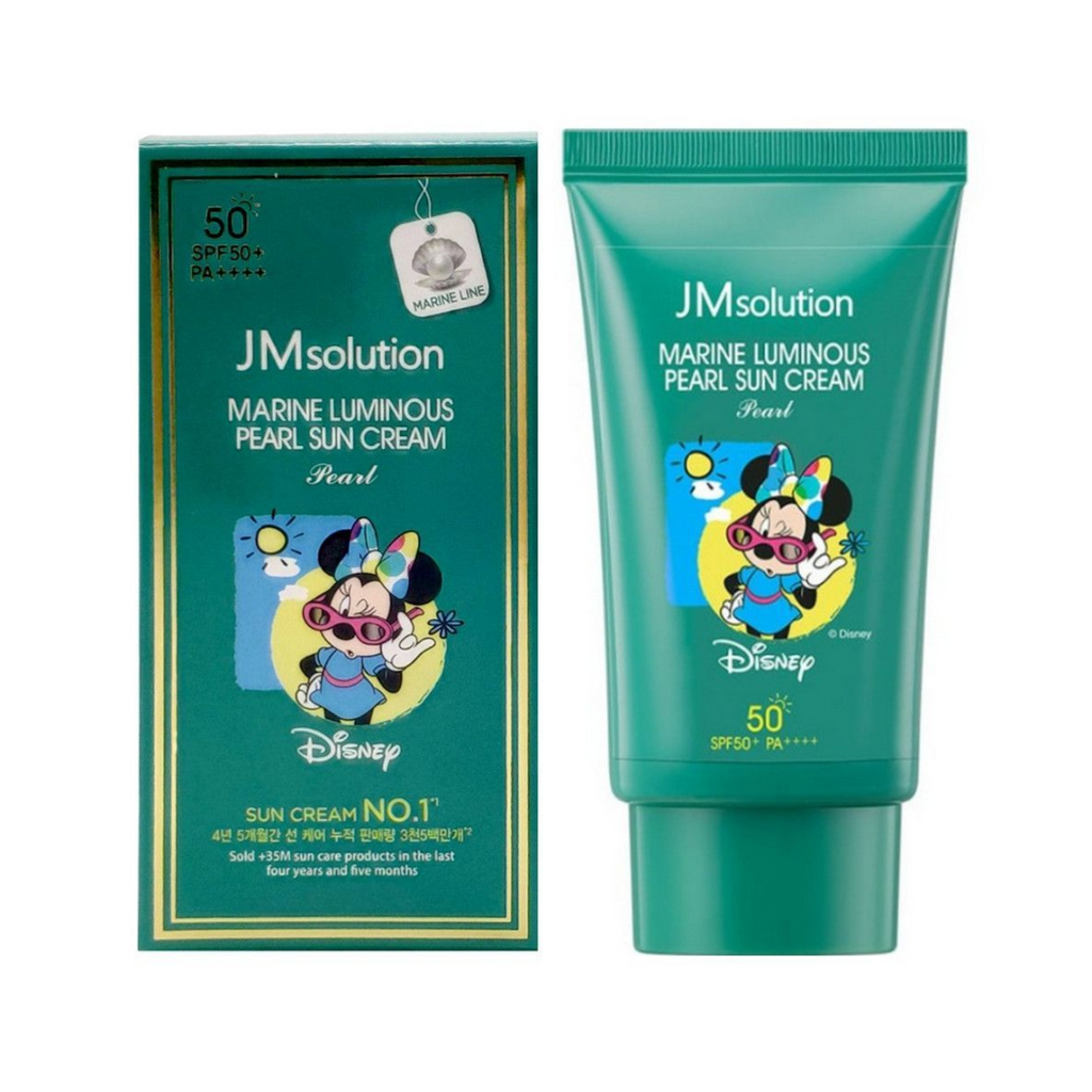 JM solution Marine Luminous Pearl Sun Cream Pearl X Disney Mini - TokTok Beauty