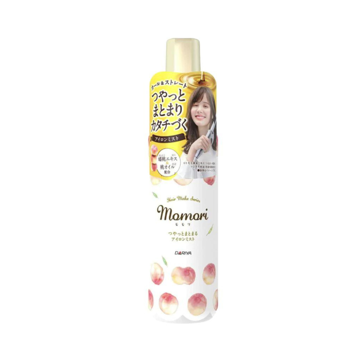 DARIYA Momori Peach Glossy Iron Hair Mist - TokTok Beauty