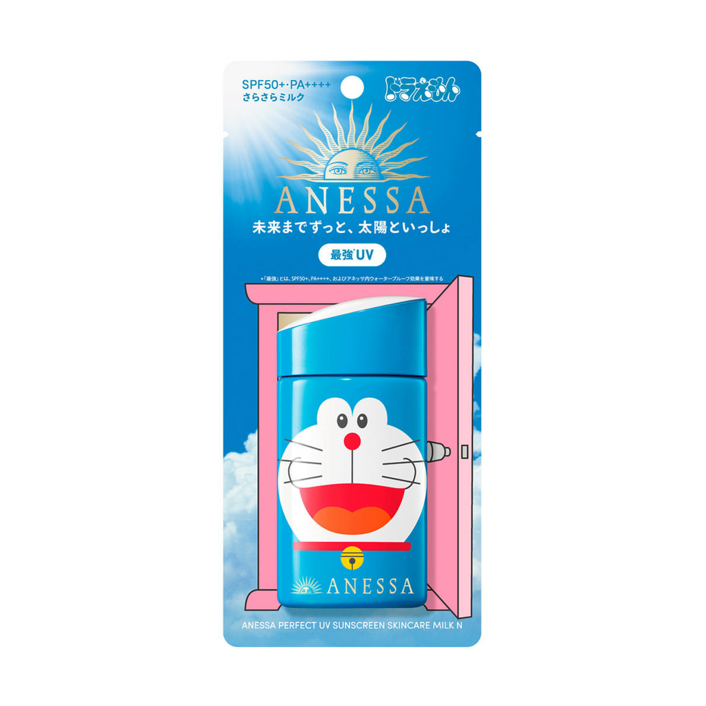 Shiseido ANESSA Perfect UV Sunscreen Skincare Milk Smiley Doraemon Edition - TokTok Beauty