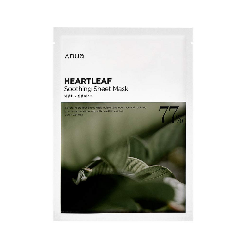 Anua Heartleaf 77% Soothing Sheet Mask - TokTok Beauty