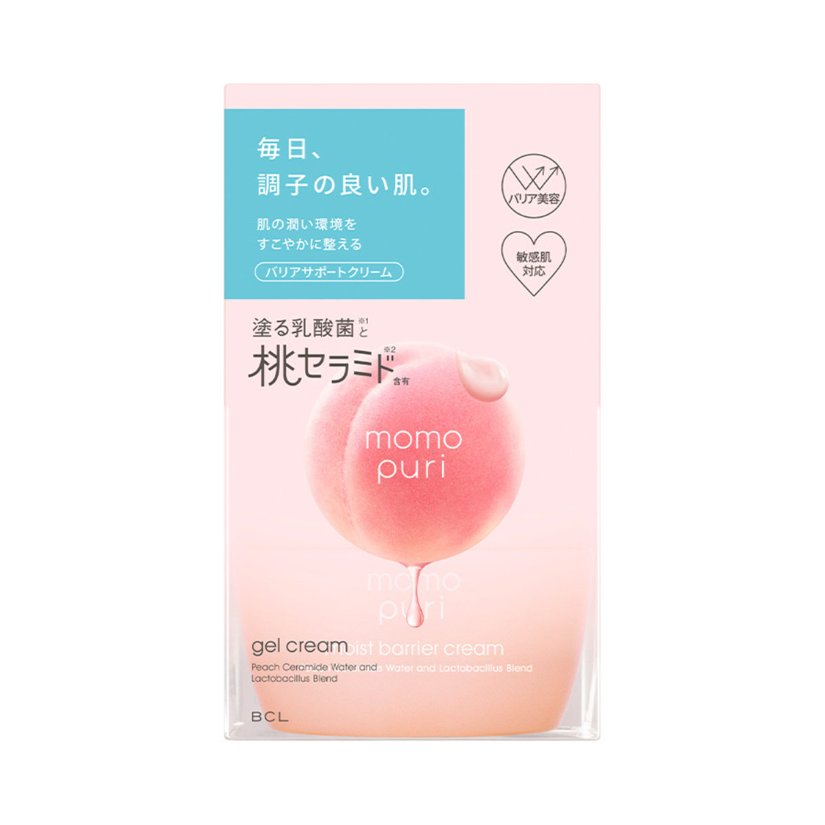 BCL Momo Puri Gel Cream - TokTok Beauty