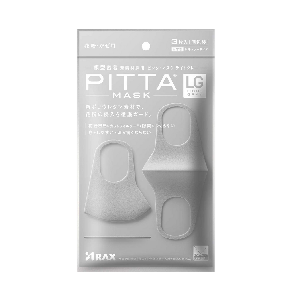 ARAX PITTA Reusable Anti-Dust Mask - Gray - TokTok Beauty