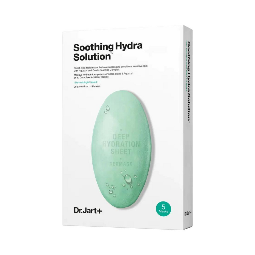 Dr. Jart+ Soothing Hydra Solution Mask - 1 Box of 5 Sheets - TokTok Beauty