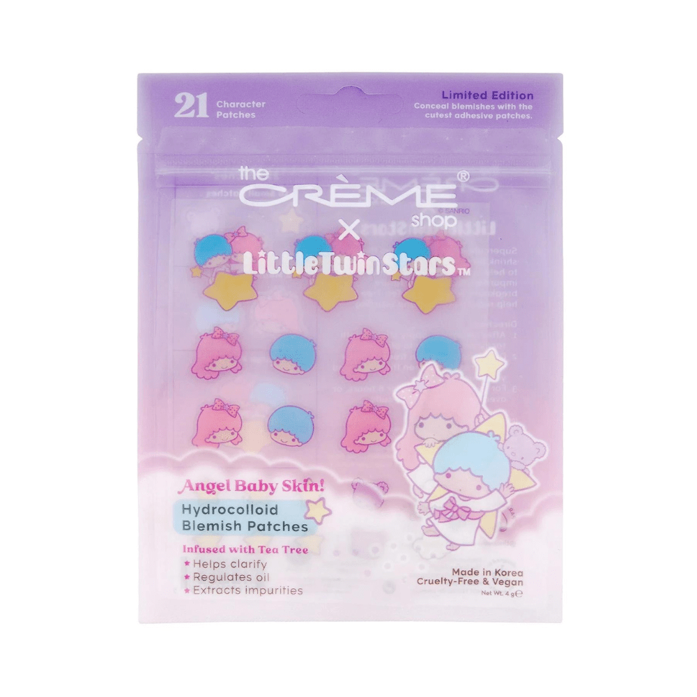 The Creme Shop Little Twin Stars Angel Baby Skin Hydrocolloid Blemish Patches - TokTok Beauty