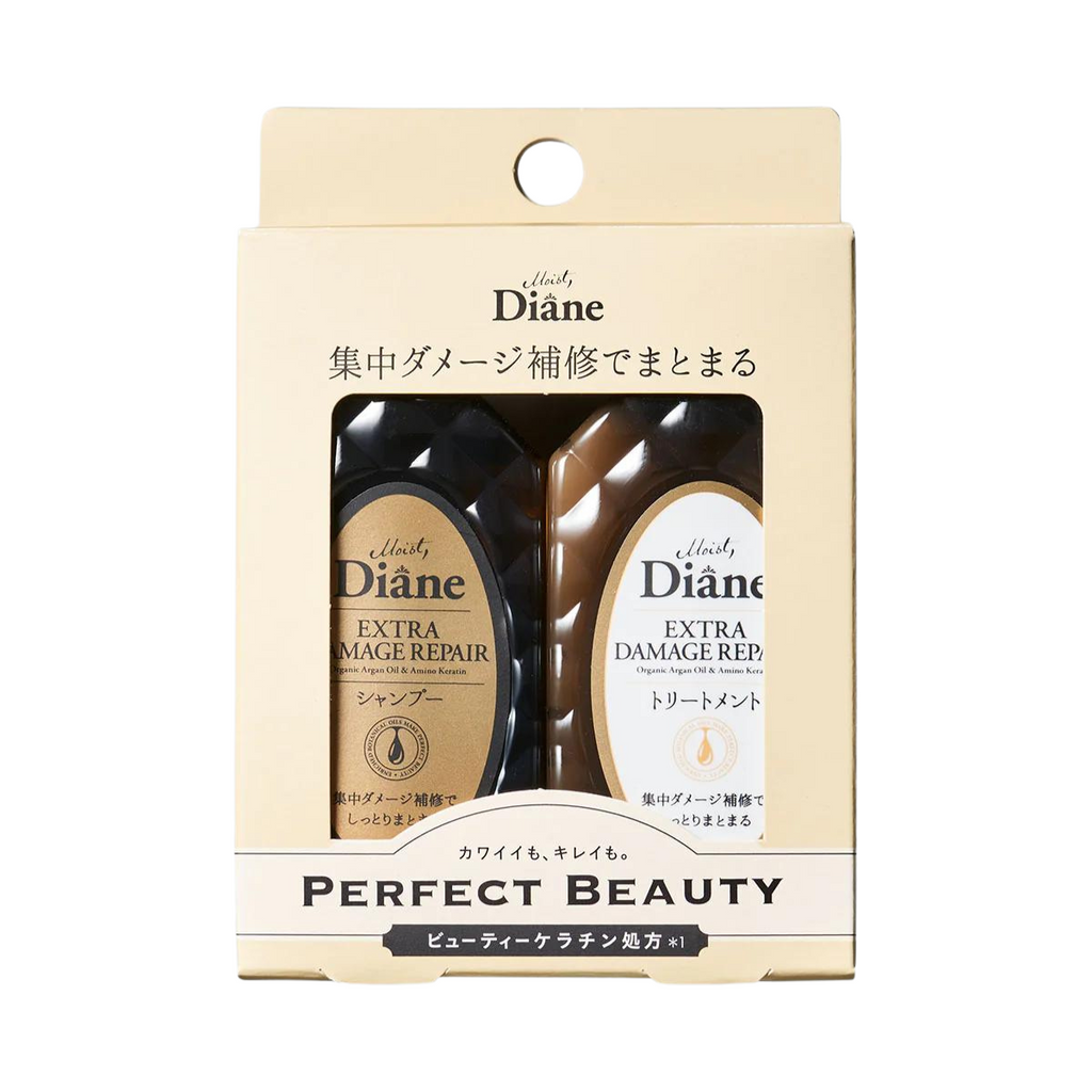 MOIST DIANE Perfect Beauty Extra Damage Repair Shampoo&Treatment Trial Size - TokTok Beauty