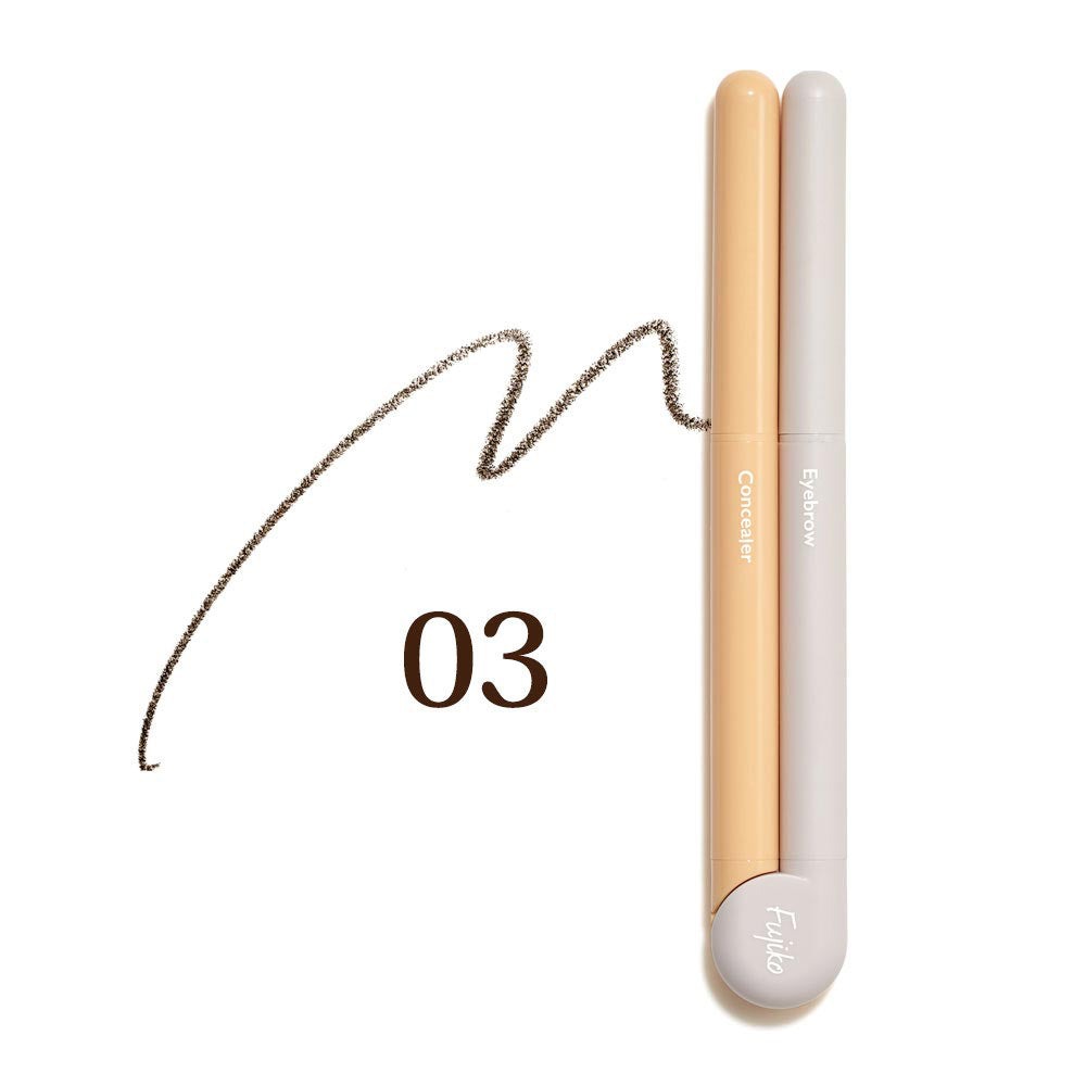 Fujiko Bimayu Arranger Eyebrow Pencil+Concealer - TokTok Beauty