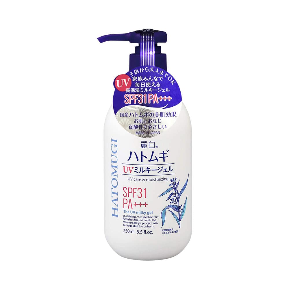 KUMANO COSME Reihaku Hatomugi UV Milky Gel - TokTok Beauty