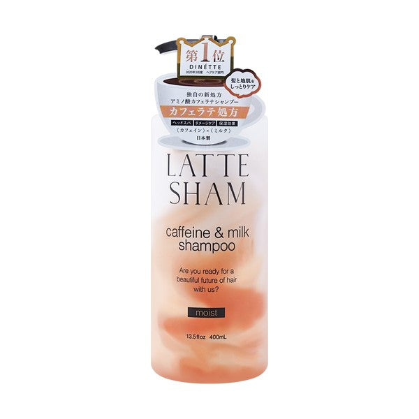 LATTE SHAM Caffeine&Milk Moist Shampoo - TokTok Beauty