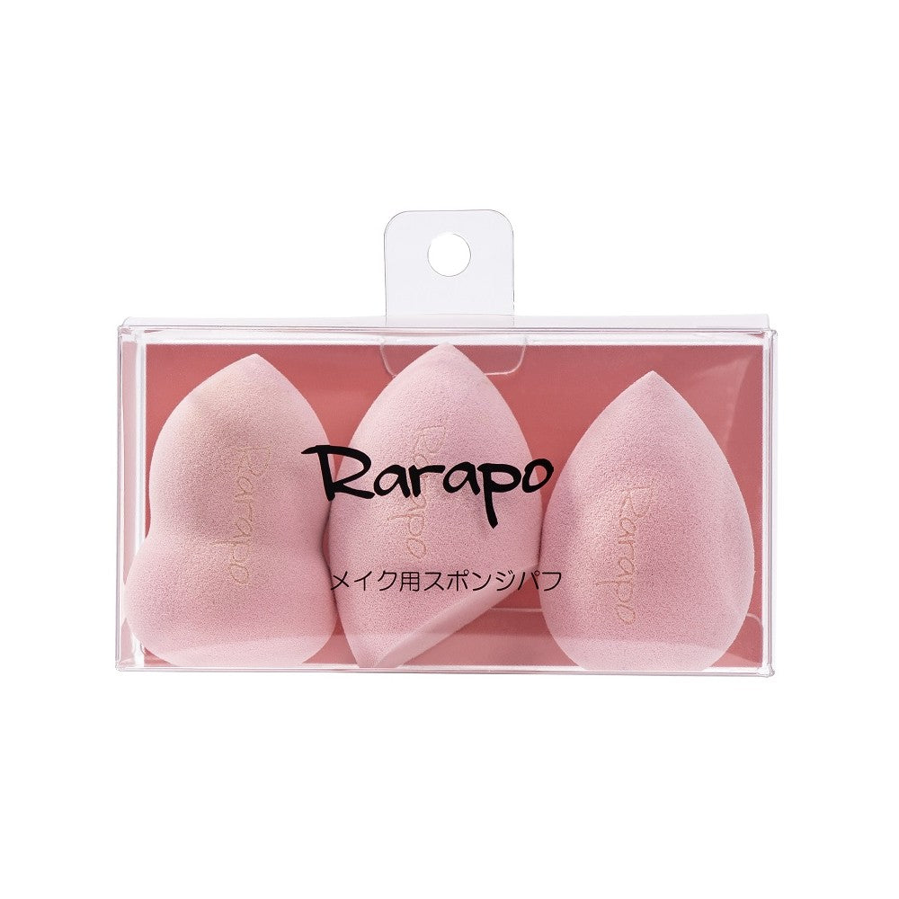 ITO Rarapo Make Up Sponge Puff 3pcs - TokTok Beauty