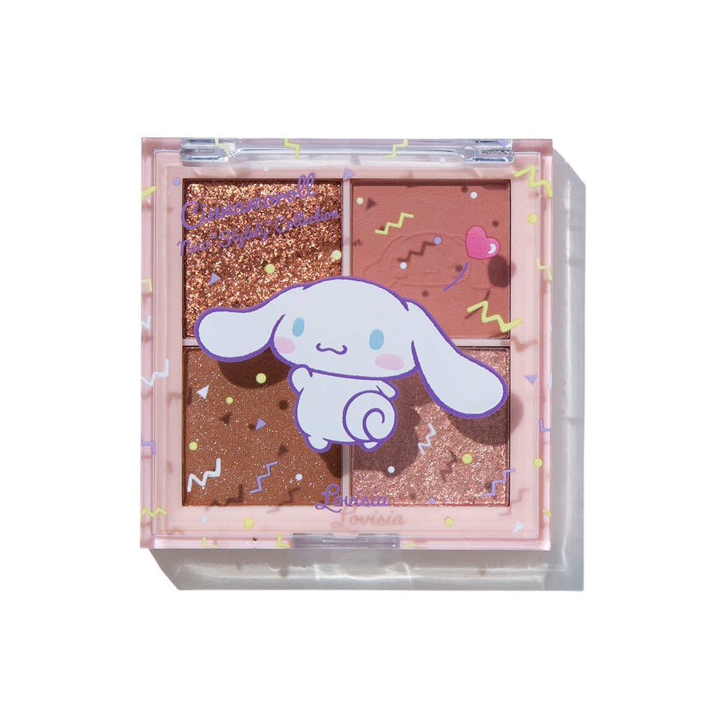Lovisia Sanrio Cinnamoroll Eyeshadow Palette - Pure Pink - TokTok Beauty