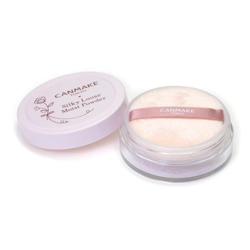 CANMAKE Silky Loose Moist Powder 02 Sheer Lavender - TokTok Beauty