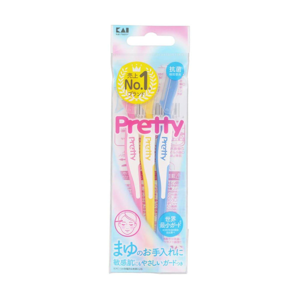 KAI Pretty For Eyebrow Razor - TokTok Beauty