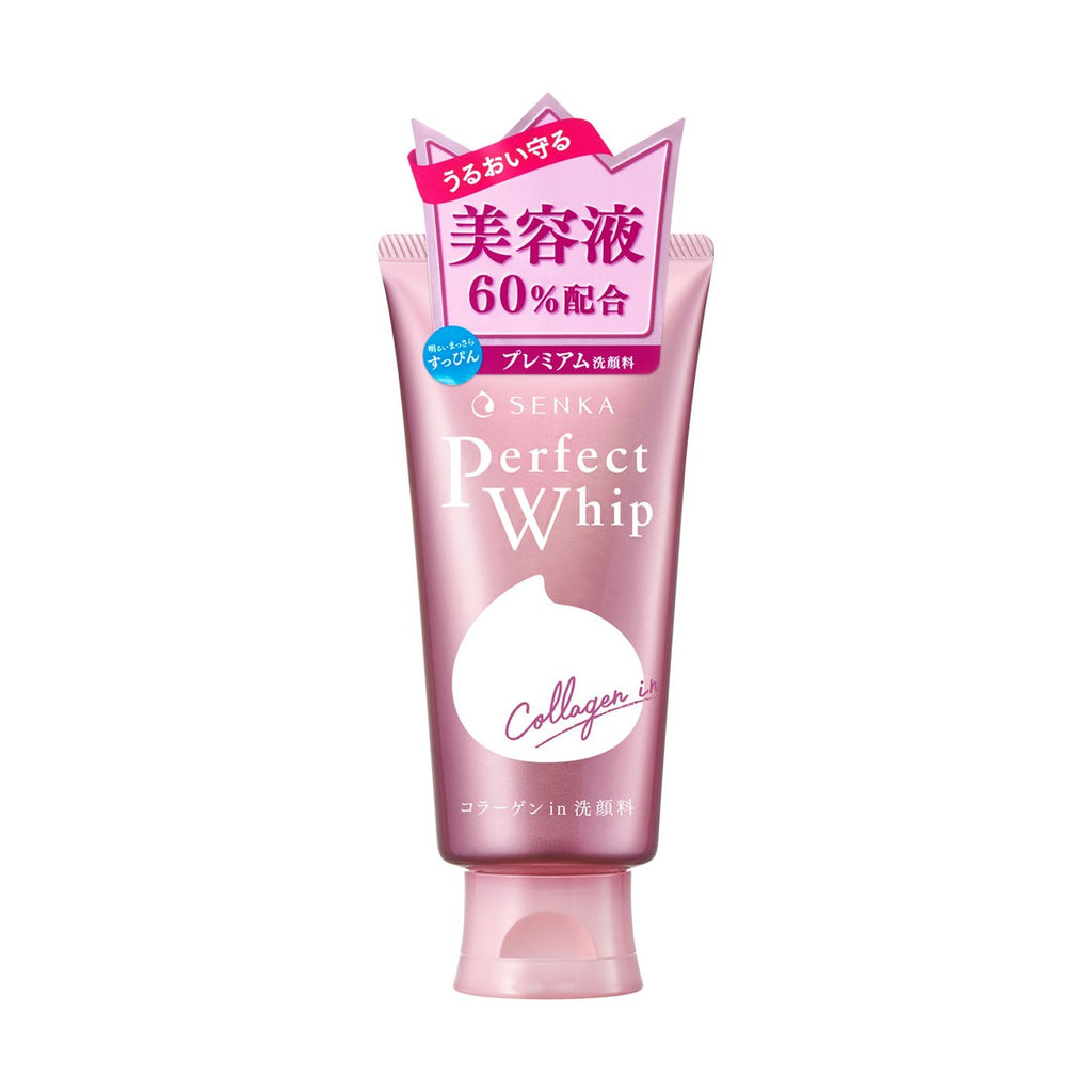 Shiseido Senka Perfect Whip Cleansing Foam - Collagen - TokTok Beauty