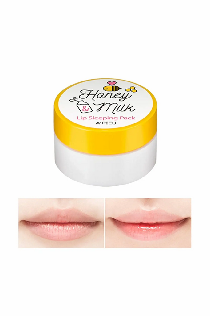 Honey & Milk Lip Sleeping Pack - TokTok Beauty