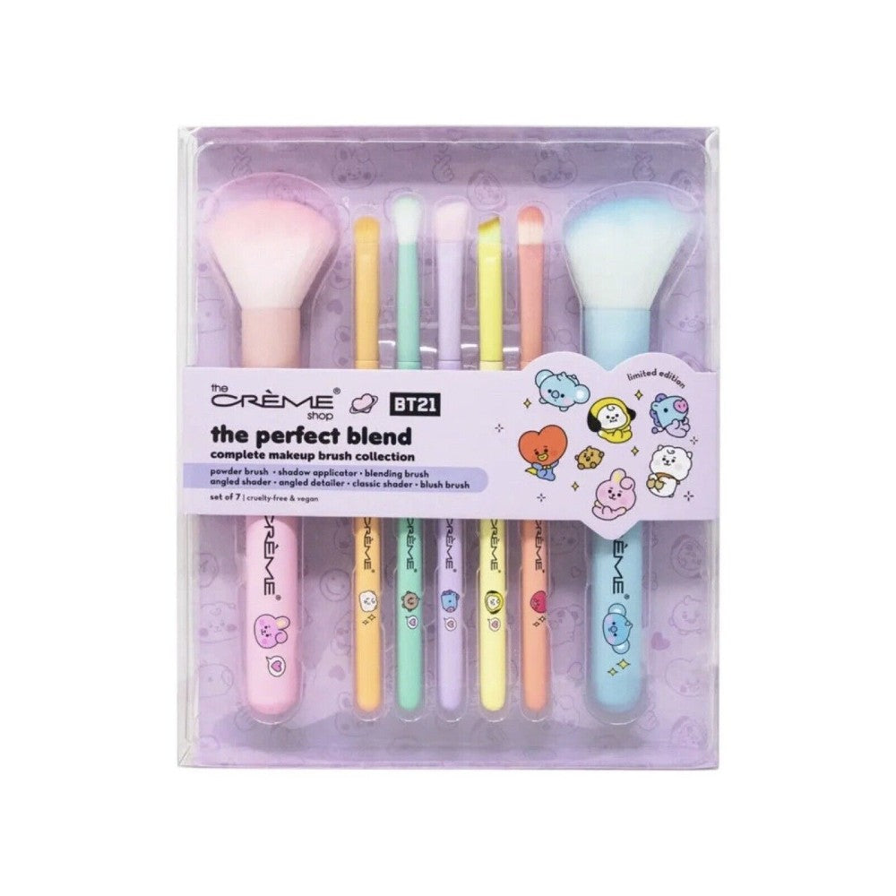 The Creme Shop BT21 BABY The Perfect Blend Brush Collection - TokTok Beauty