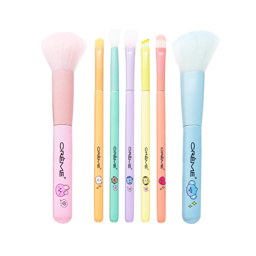 The Creme Shop BT21 BABY The Perfect Blend Brush Collection - TokTok Beauty