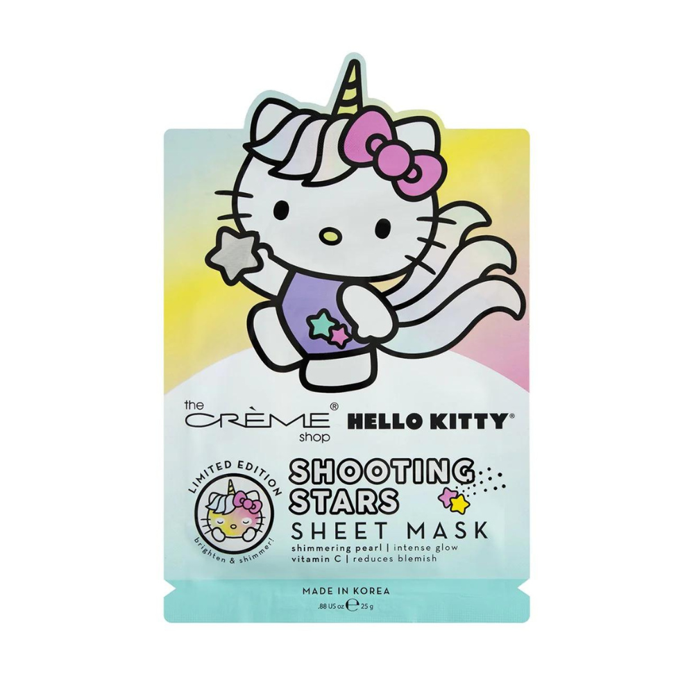 The Creme Shop Hello Kitty Unicorn Shooting Stars Sheet Mask - TokTok Beauty