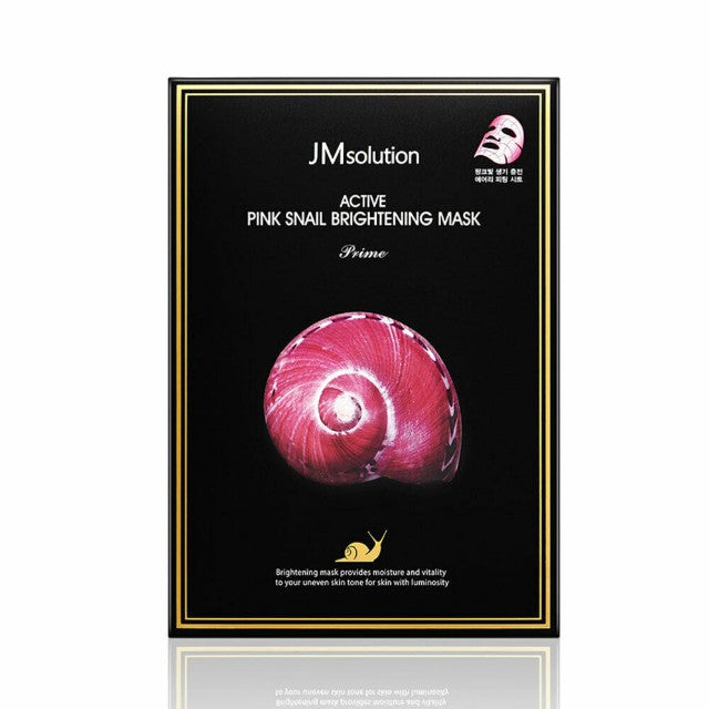 Pink Snail Brightening - 1 Box of 10 Sheets - TokTok Beauty